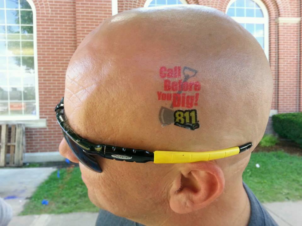Call Before You Dig Tattoo
